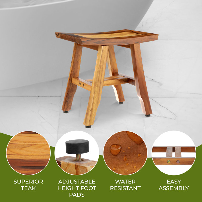 Bed bath and beyond teak shower seat hot sale